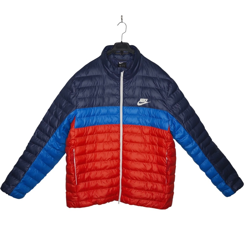 Nike Sportswear Synthetic-Fill Puffer Jacket Colorblock Full Zip Men's Size XL
